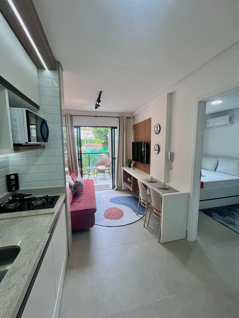 Green Porto 05 Flat premium com piscina privativa no centro