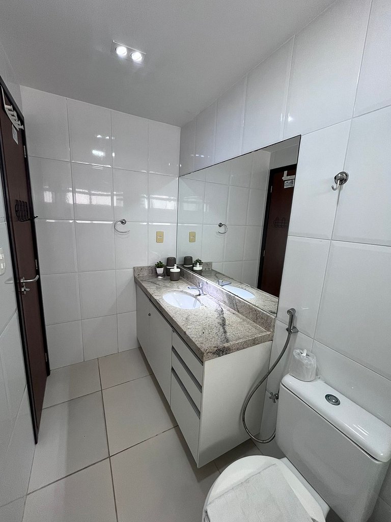 Porto Plaza 102 - Flat premium na Praia do Cupe