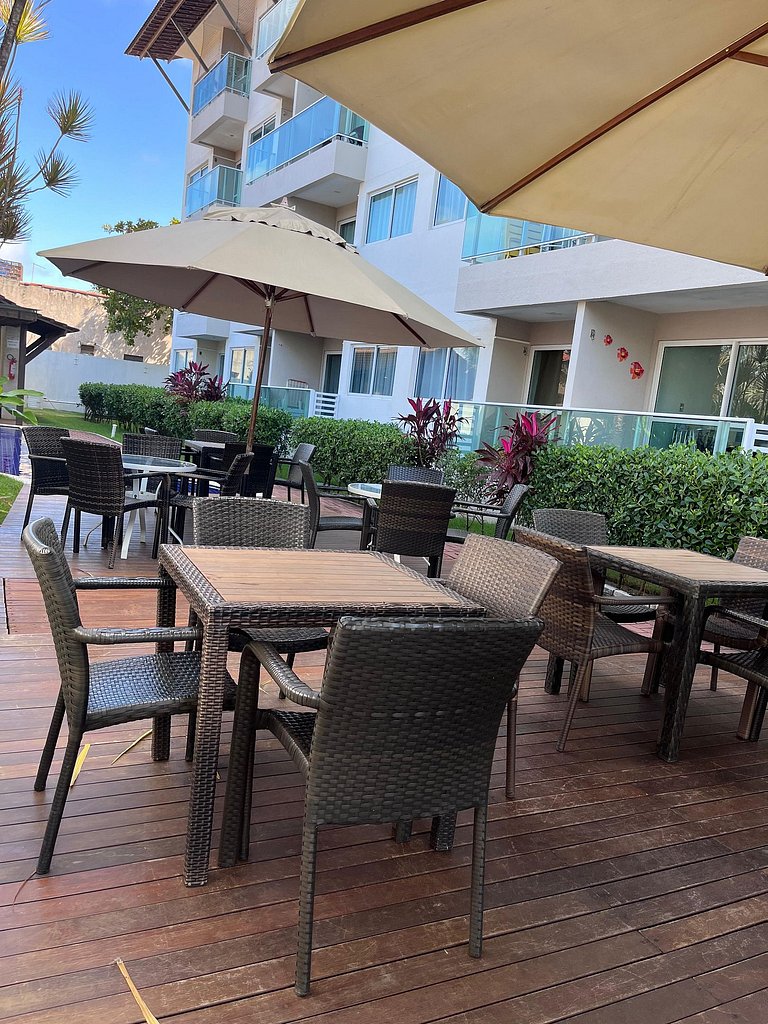 Porto Plaza 102 - Flat premium na Praia do Cupe