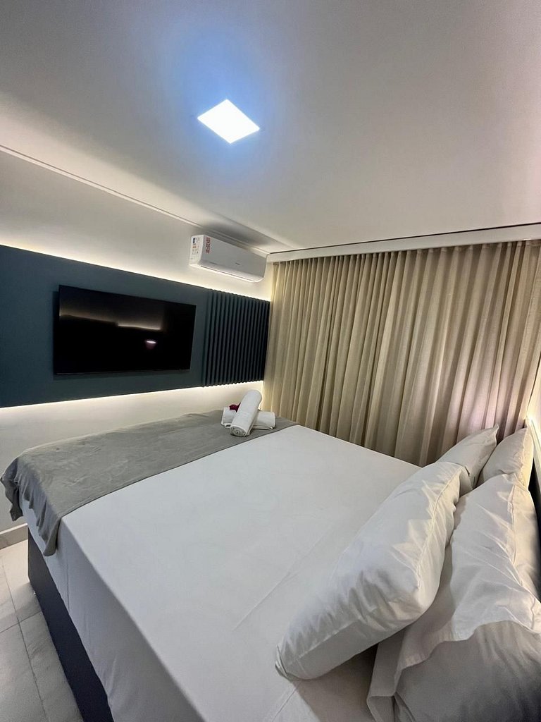 Makadamia prime 107 - Flat na beira-mar de Porto de Galinhas