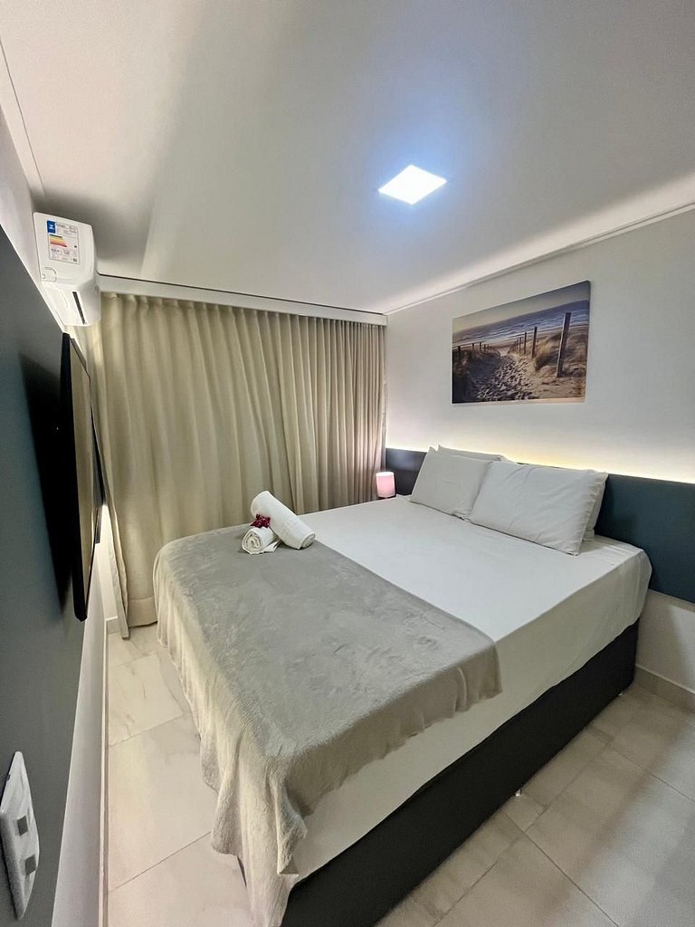 Makadamia prime 107 - Flat na beira-mar de Porto de Galinhas