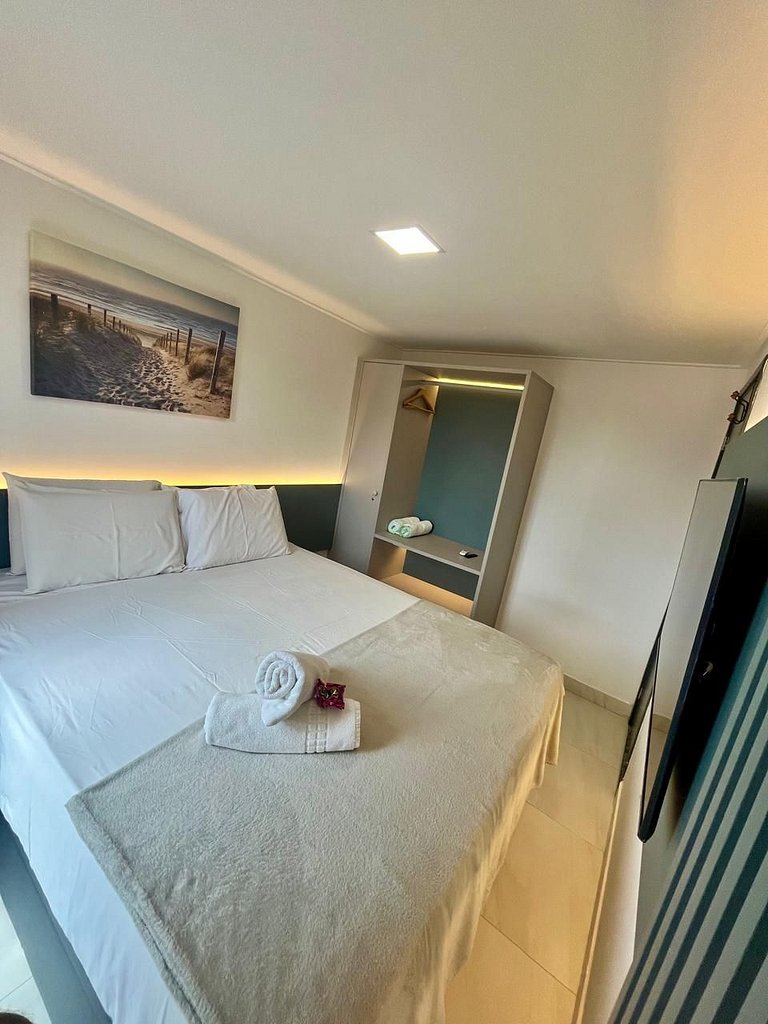 Makadamia prime 107 - Flat na beira-mar de Porto de Galinhas
