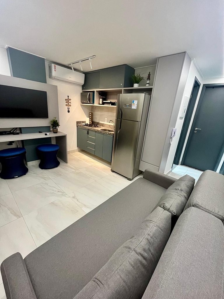 Makadamia prime 107 - Flat na beira-mar de Porto de Galinhas
