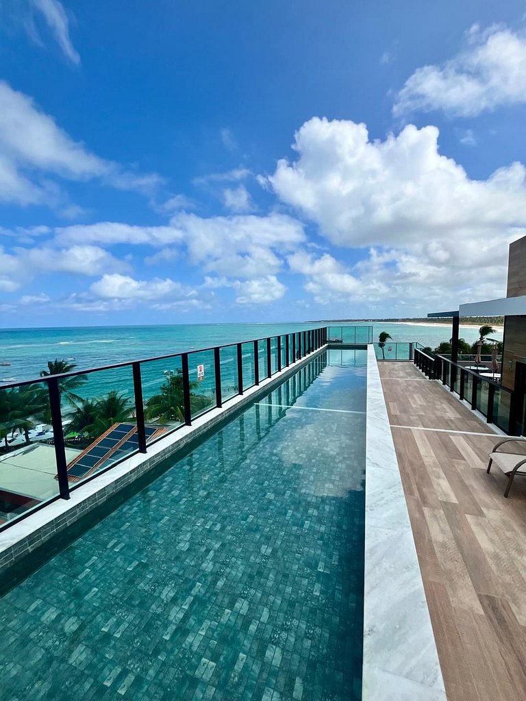 Makadamia prime 107 - Flat na beira-mar de Porto de Galinhas