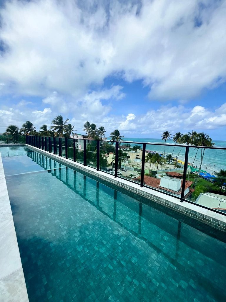 Makadamia prime 107 - Flat na beira-mar de Porto de Galinhas