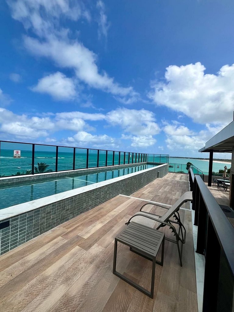 Makadamia prime 107 - Flat na beira-mar de Porto de Galinhas