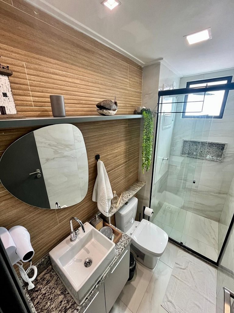 Makadamia prime 107 - Flat na beira-mar de Porto de Galinhas
