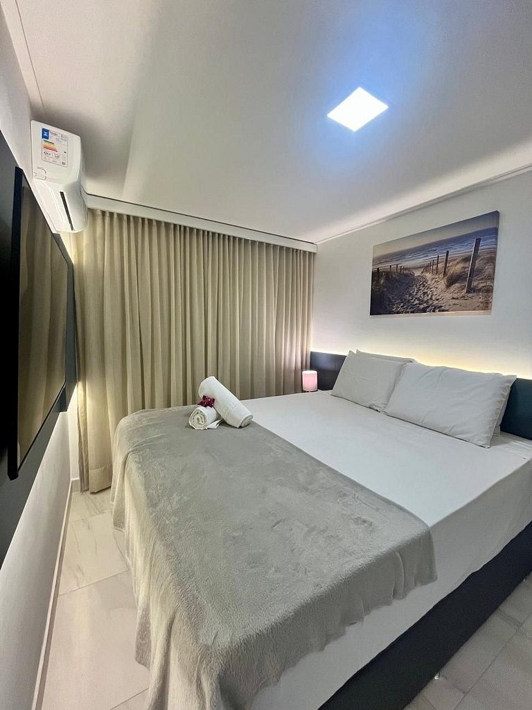 Makadamia prime 107 - Flat na beira-mar de Porto de Galinhas