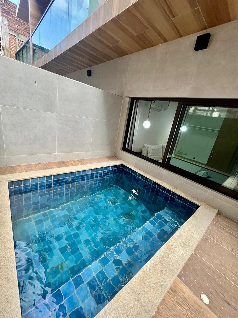Green Porto 02 Flat premium com piscina privativa no centro