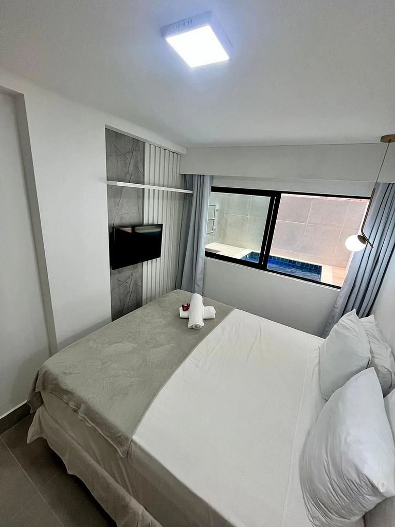 Green Porto 02 Flat premium com piscina privativa no centro