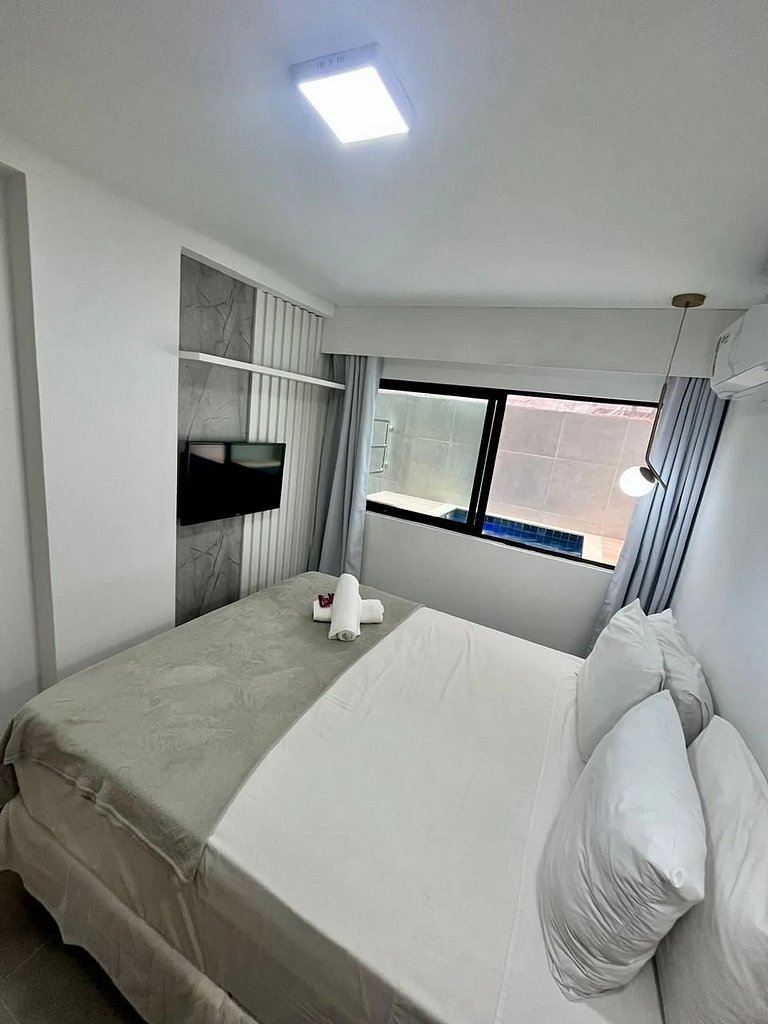 Green Porto 02 Flat premium com piscina privativa no centro