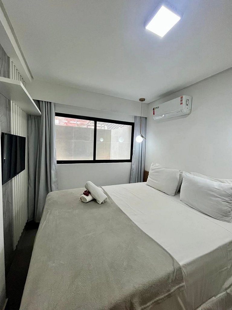 Green Porto 02 Flat premium com piscina privativa no centro