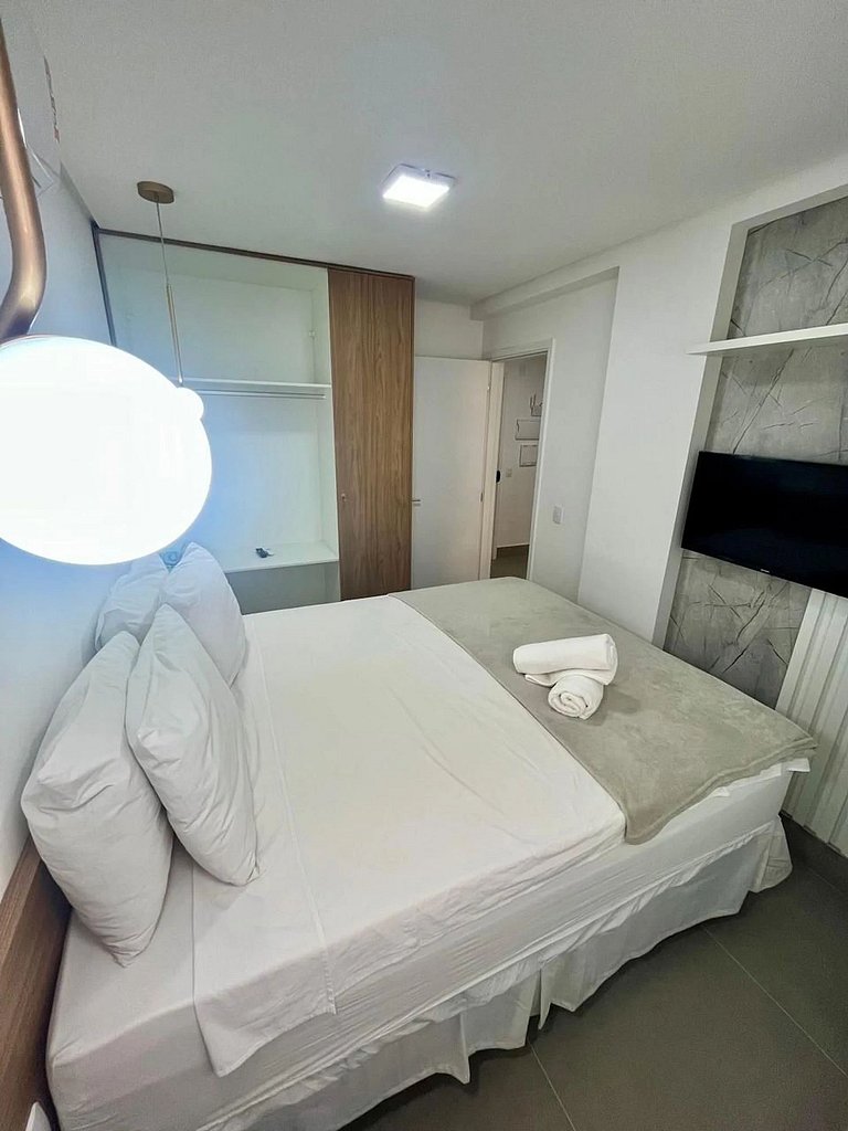 Green Porto 02 Flat premium com piscina privativa no centro