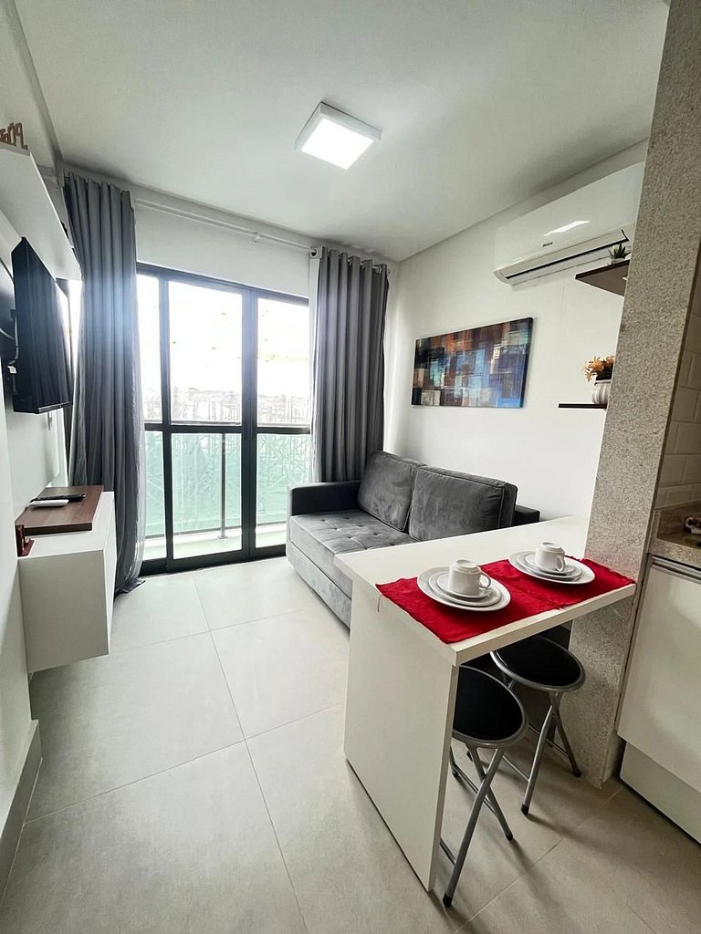 Green Porto 303 - Flat Premium no centro de Porto de Galinha