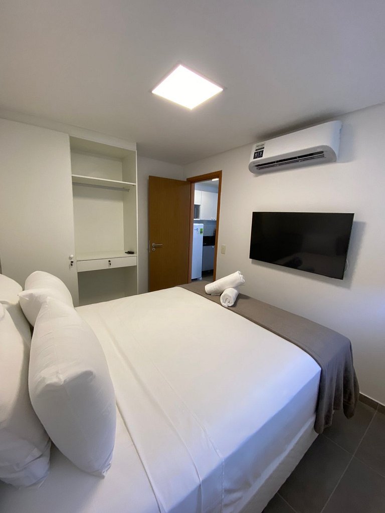 Marina do Cupe 103 - Flat premium na Praia do Cupe