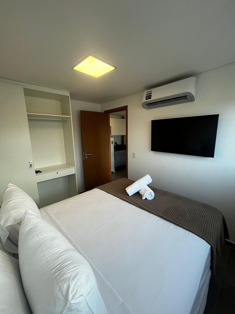 Marina do Cupe 203 - Flat premium na Praia do Cupe