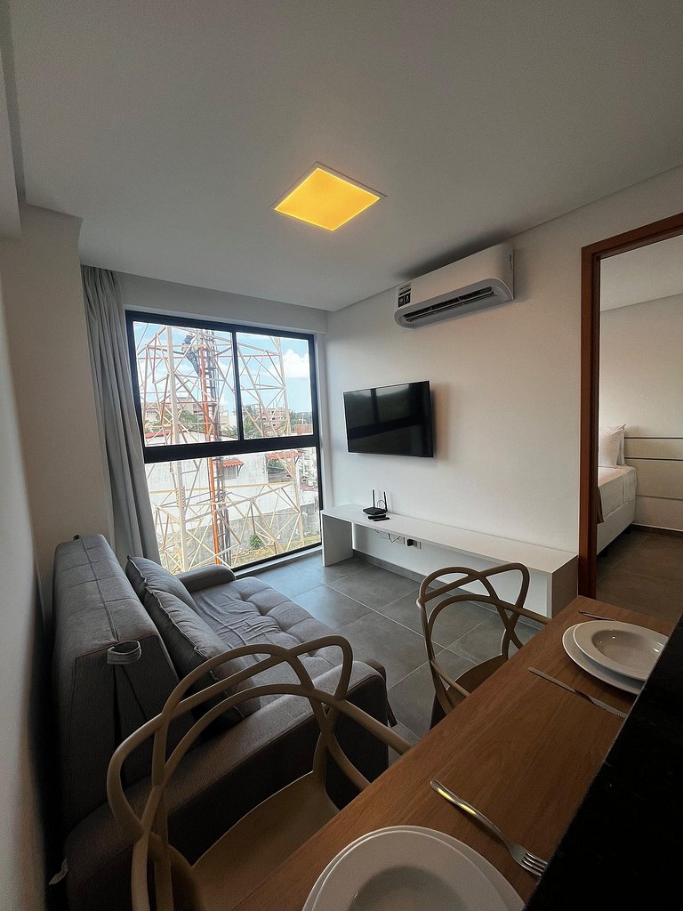 Marina do Cupe 203 - Flat premium na Praia do Cupe