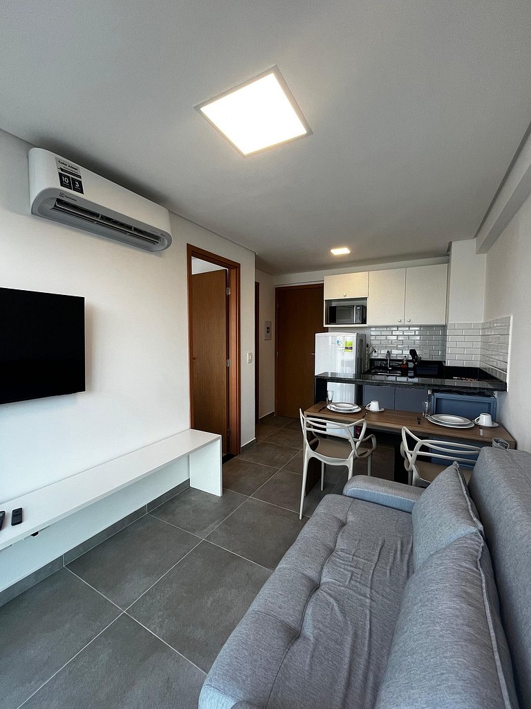 Marina do Cupe 203 - Flat premium na Praia do Cupe