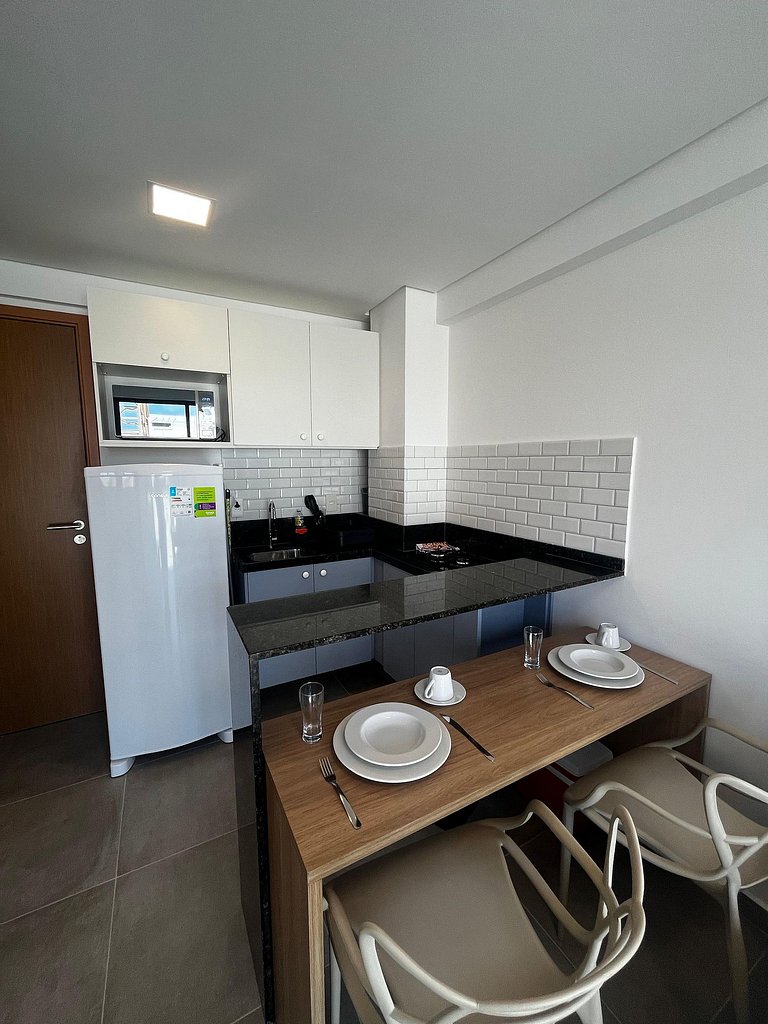 Marina do Cupe 203 - Flat premium na Praia do Cupe