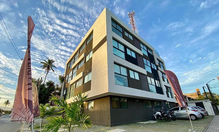 Marina do Cupe 203 - Flat premium na Praia do Cupe